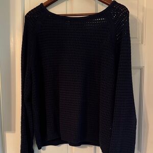 Banana Republic Navy Knit Sweater